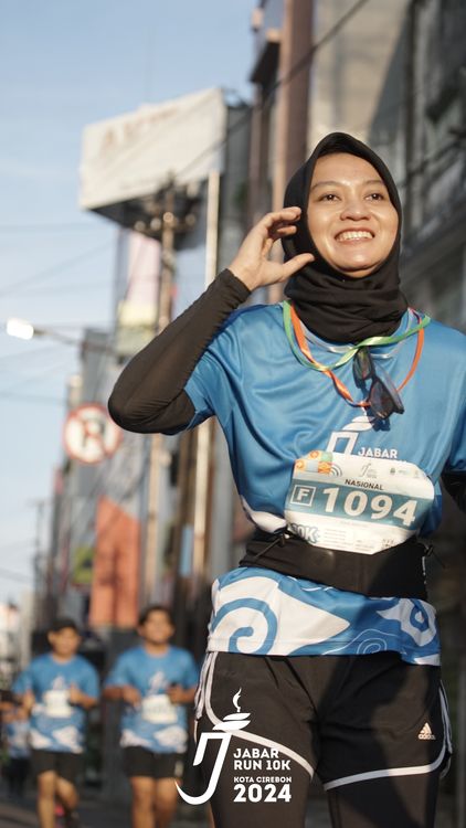 Race photo from Jabar Run 10K 2024