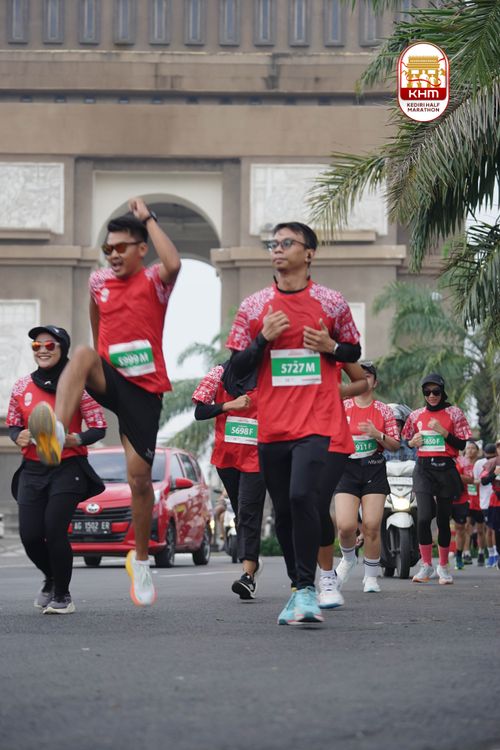 Race photo from Kediri Half Marathon 2025