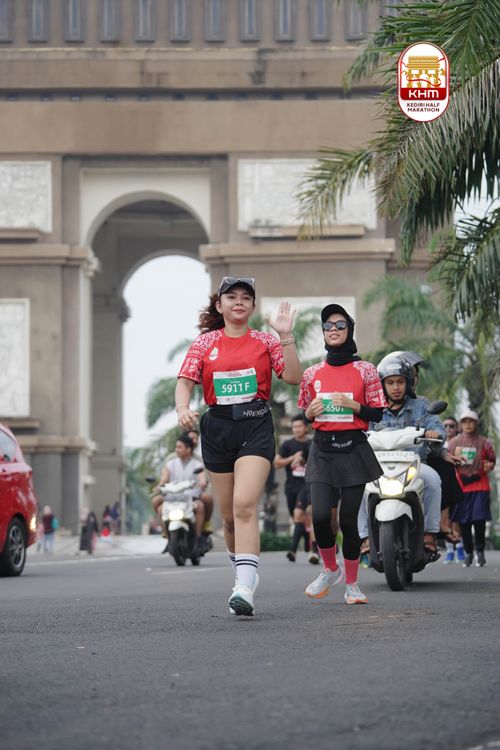 Race photo from Kediri Half Marathon 2025