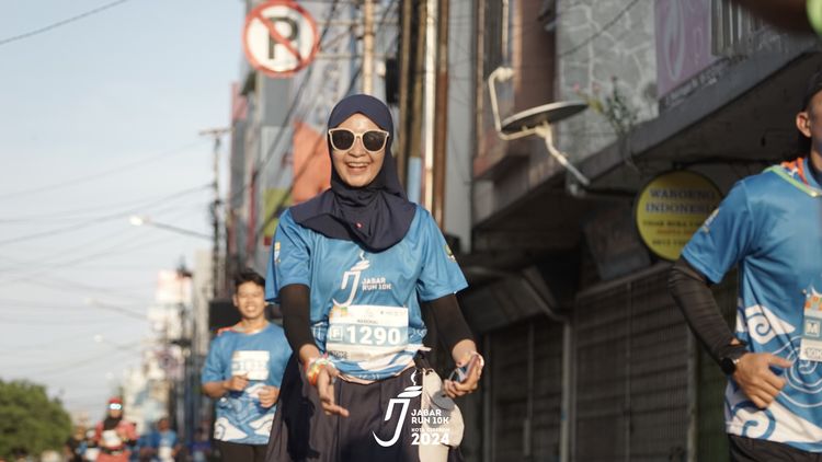 Race photo from Jabar Run 10K 2024