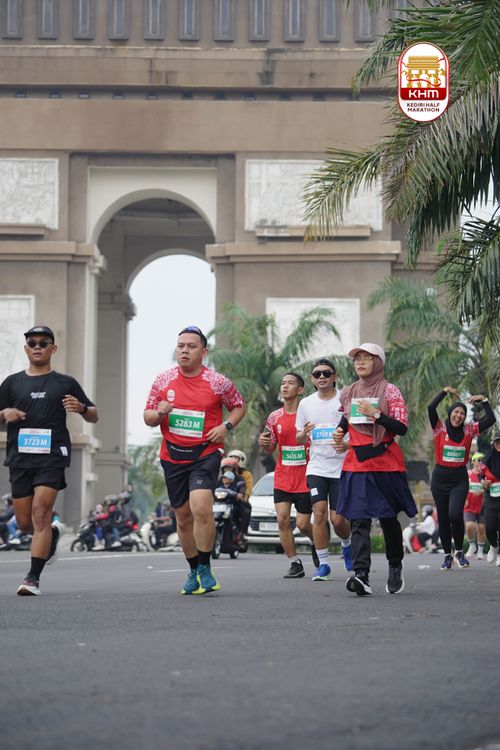 Race photo from Kediri Half Marathon 2025