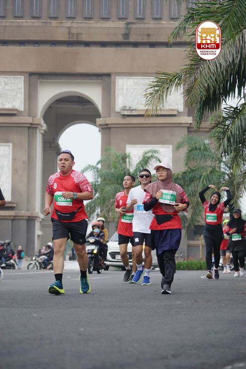 Race photo from Kediri Half Marathon 2025