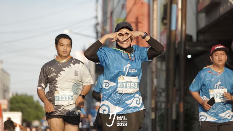 Race photo from Jabar Run 10K 2024