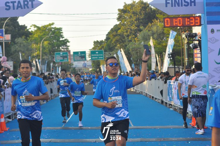 Race photo from Jabar Run 10K 2024