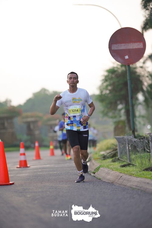 Race photo from Taman Budaya x BOGORUN 2025