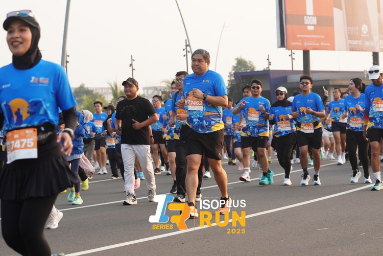 Race photo from ISOPLUS RUN 2025 - JAKARTA