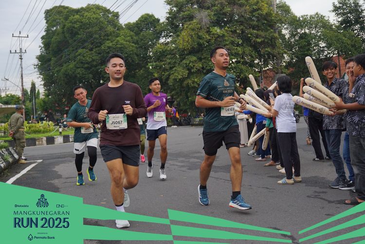 Race photo from Mangkunegaran Run 2025