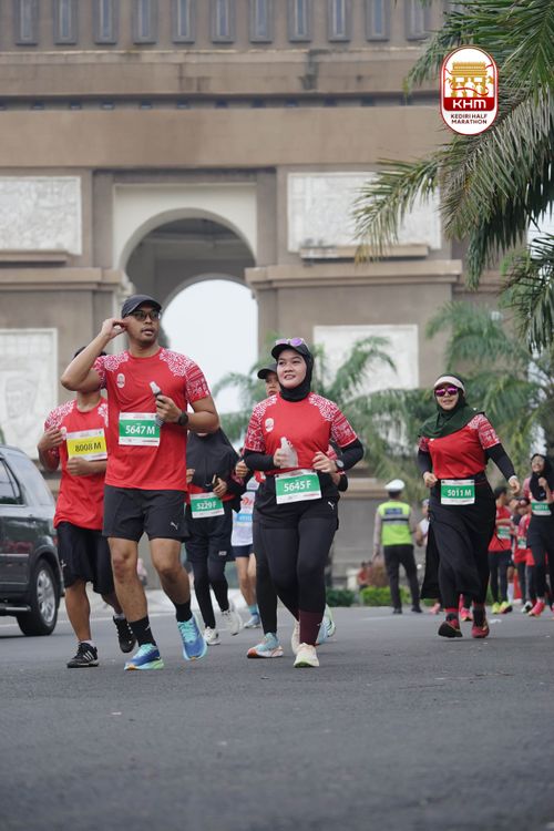 Race photo from Kediri Half Marathon 2025