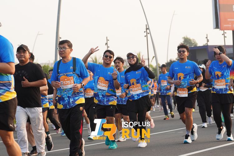Race photo from ISOPLUS RUN 2025 - JAKARTA