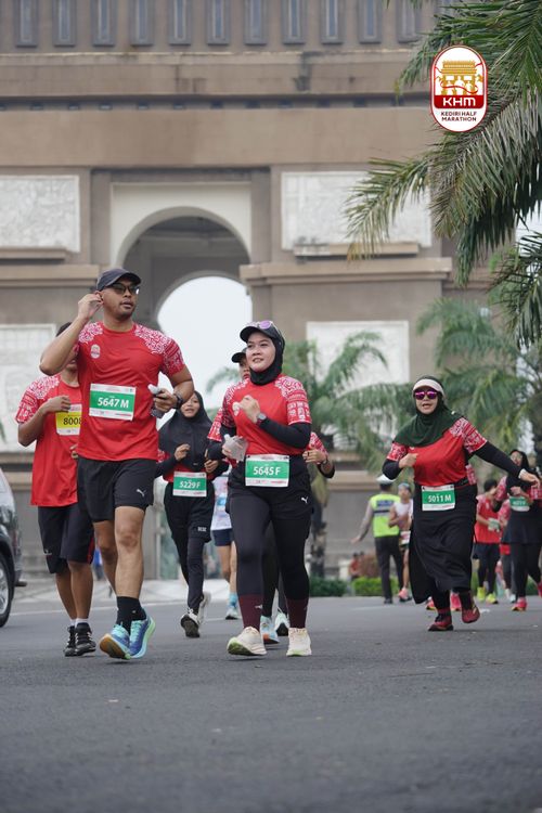 Race photo from Kediri Half Marathon 2025