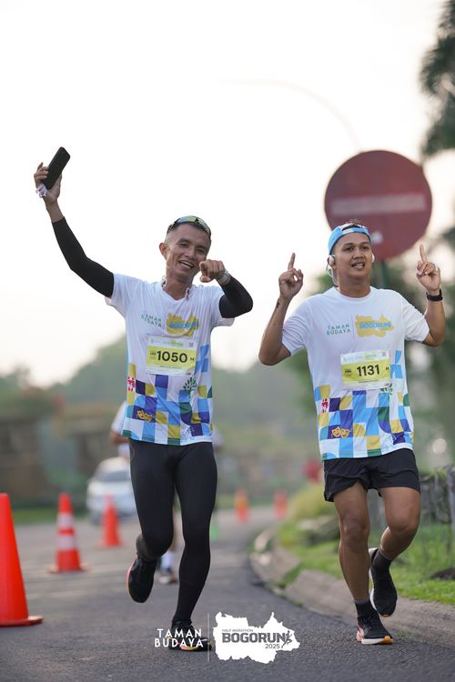 Race photo from Taman Budaya x BOGORUN 2025