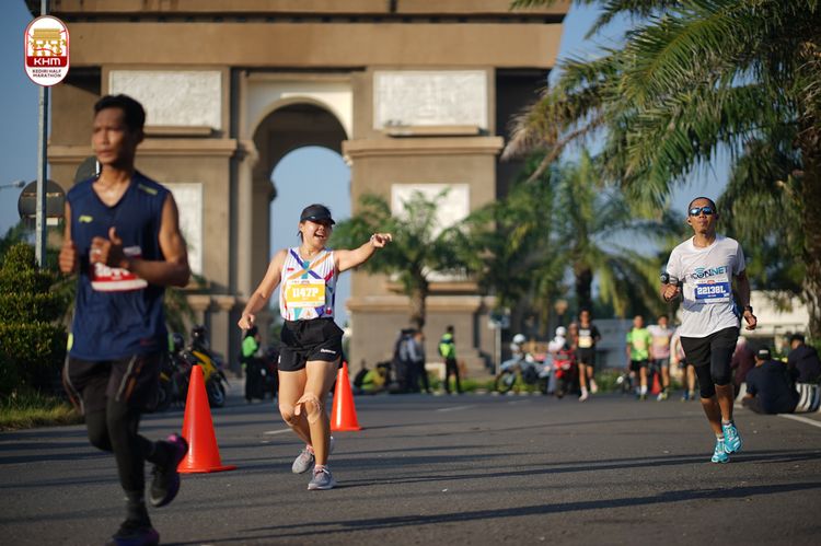 Race photo from Kediri Half Marathon 2024