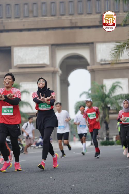 Race photo from Kediri Half Marathon 2025