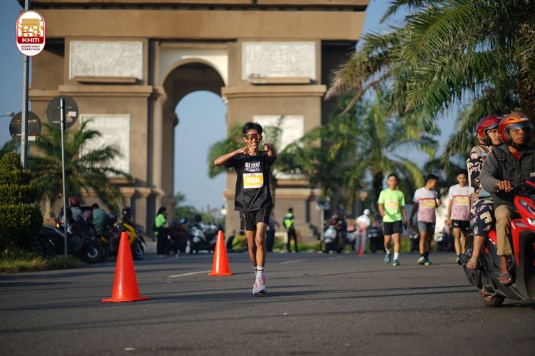 Race photo from Kediri Half Marathon 2024