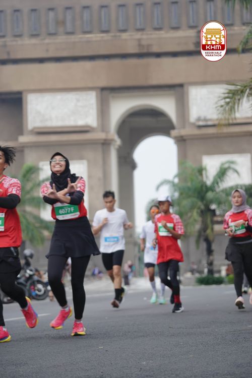 Race photo from Kediri Half Marathon 2025