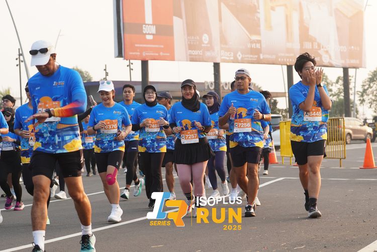 Race photo from ISOPLUS RUN 2025 - JAKARTA