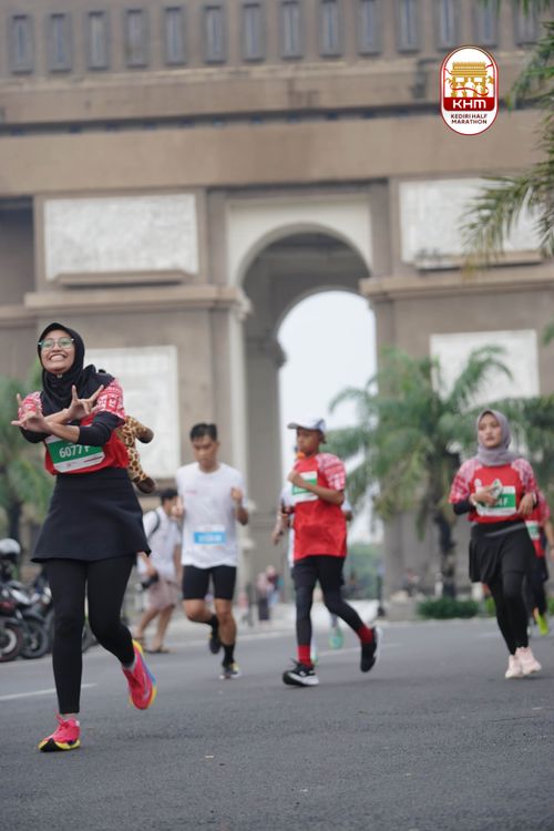 Race photo from Kediri Half Marathon 2025