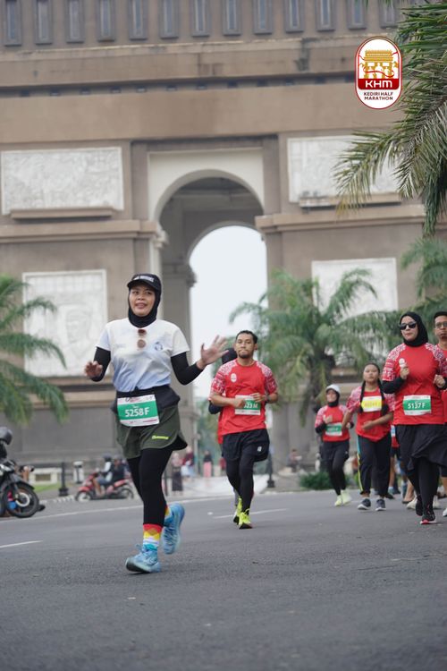 Race photo from Kediri Half Marathon 2025