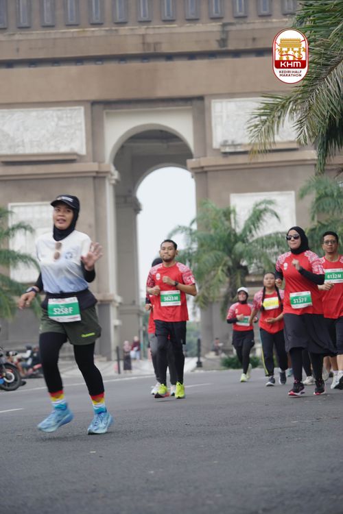 Race photo from Kediri Half Marathon 2025