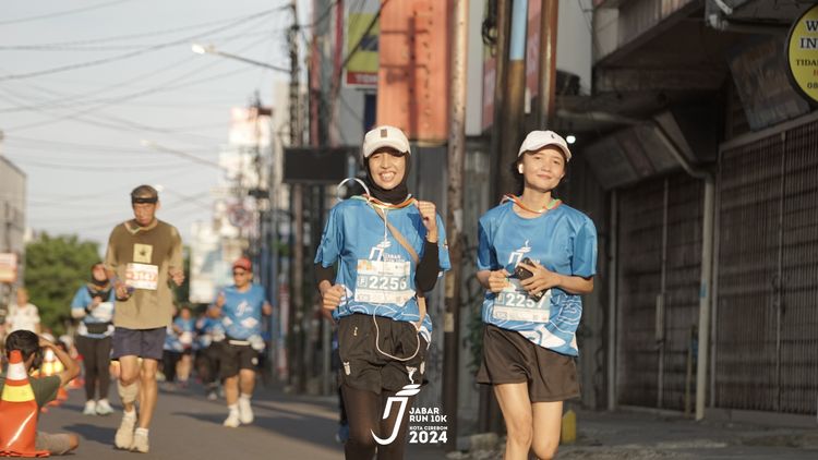 Race photo from Jabar Run 10K 2024