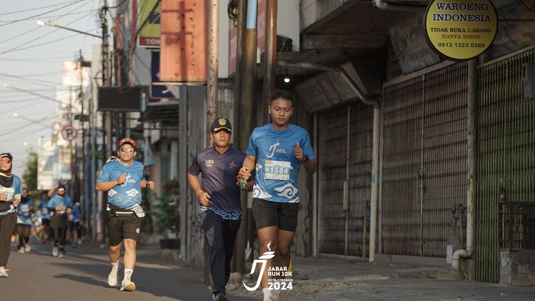 Race photo from Jabar Run 10K 2024