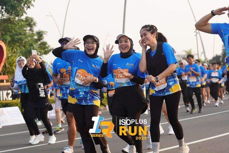 Race photo from ISOPLUS RUN 2025 - JAKARTA