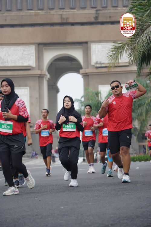 Race photo from Kediri Half Marathon 2025