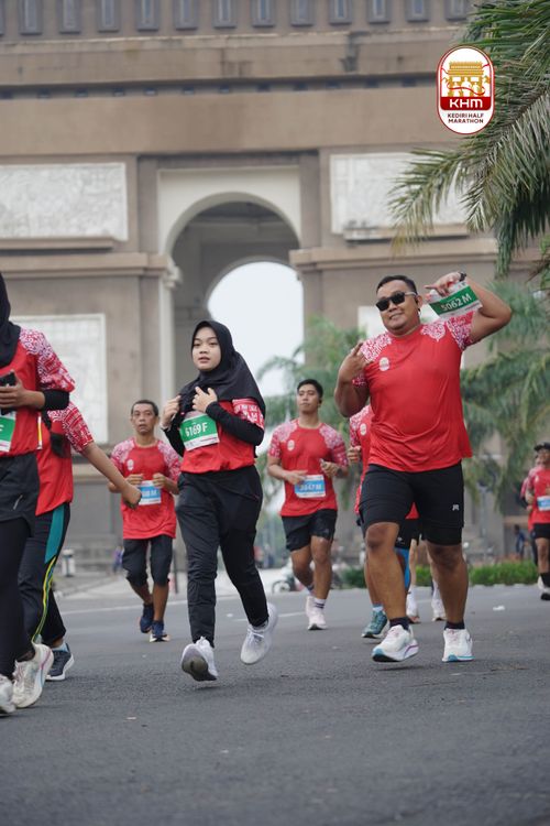 Race photo from Kediri Half Marathon 2025