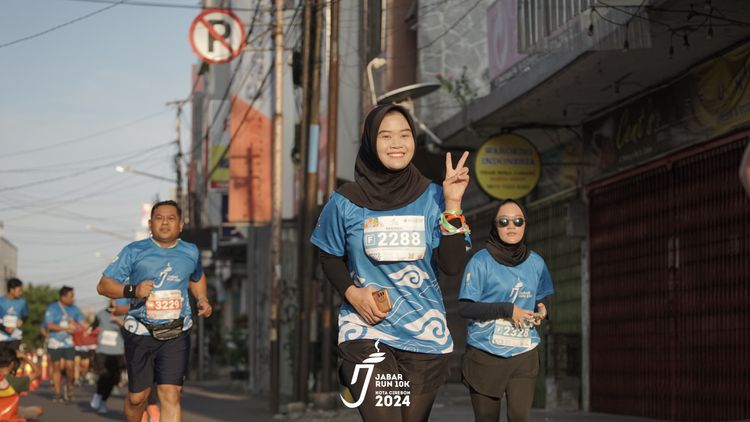 Race photo from Jabar Run 10K 2024