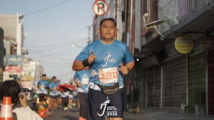 Race photo from Jabar Run 10K 2024