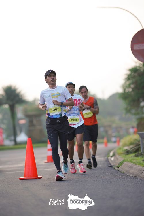 Race photo from Taman Budaya x BOGORUN 2025