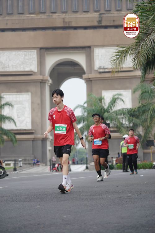 Race photo from Kediri Half Marathon 2025