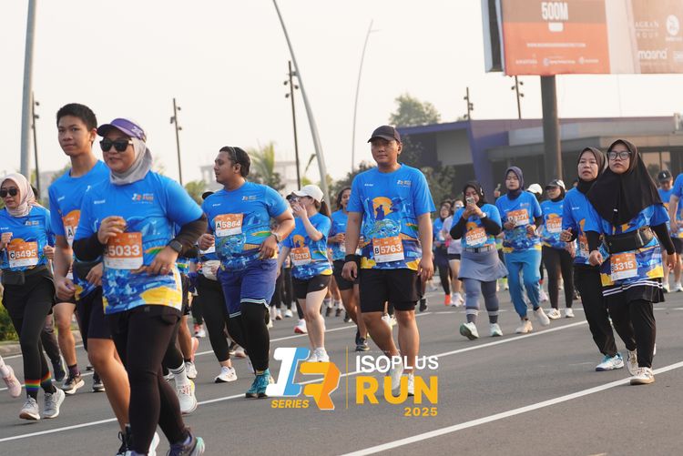 Race photo from ISOPLUS RUN 2025 - JAKARTA