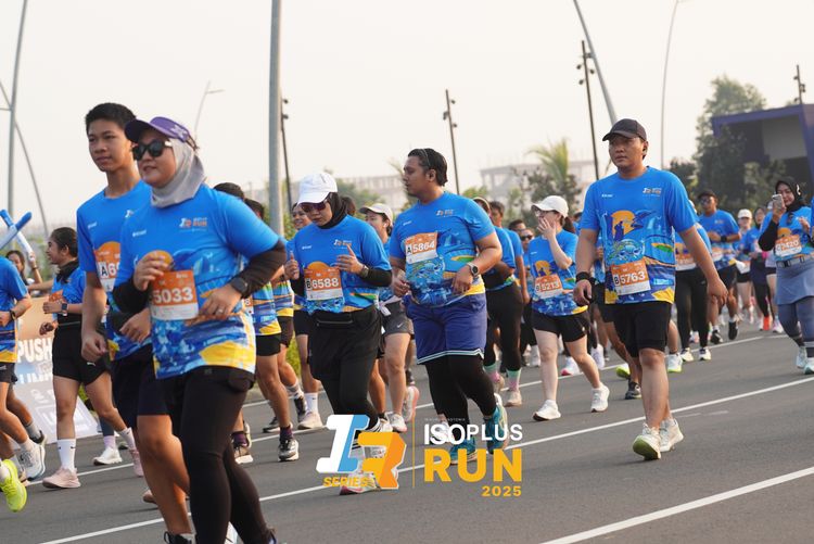 Race photo from ISOPLUS RUN 2025 - JAKARTA