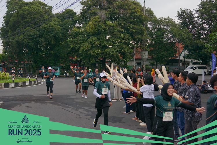 Race photo from Mangkunegaran Run 2025