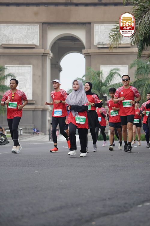 Race photo from Kediri Half Marathon 2025