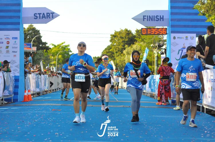 Race photo from Jabar Run 10K 2024