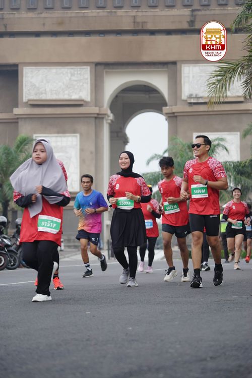 Race photo from Kediri Half Marathon 2025
