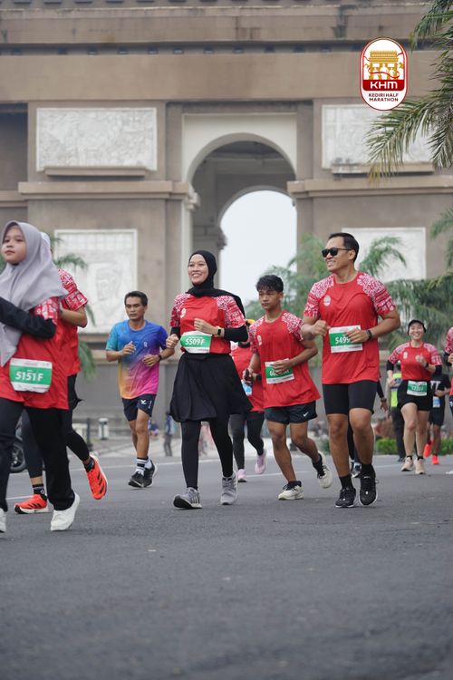 Race photo from Kediri Half Marathon 2025