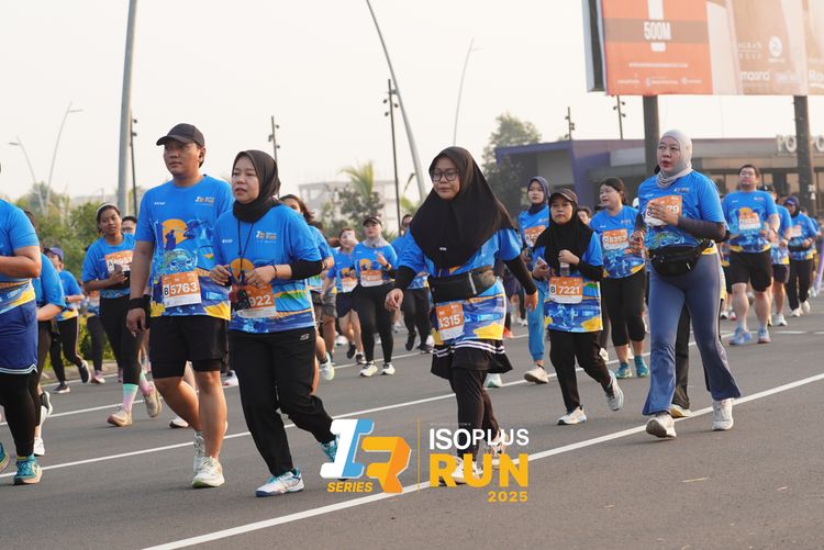 Race photo from ISOPLUS RUN 2025 - JAKARTA