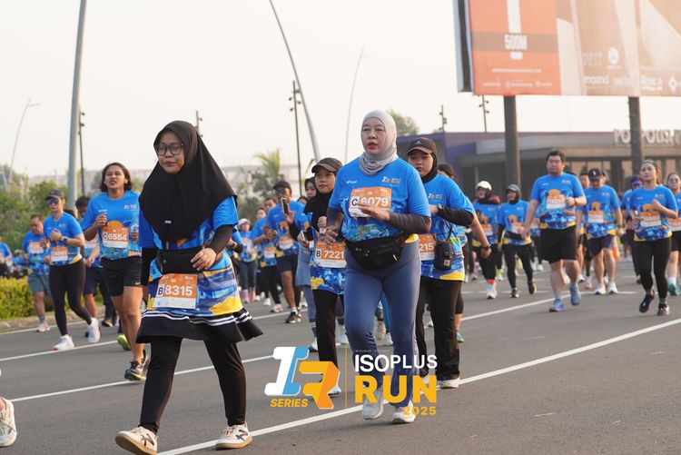 Race photo from ISOPLUS RUN 2025 - JAKARTA