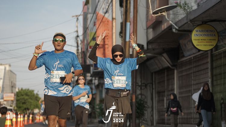 Race photo from Jabar Run 10K 2024