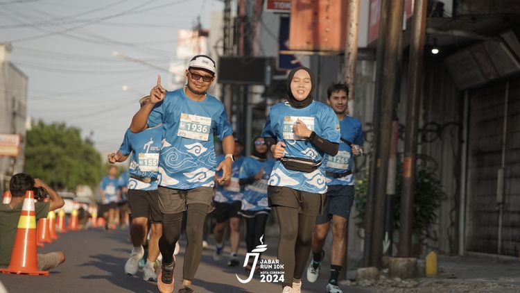 Race photo from Jabar Run 10K 2024