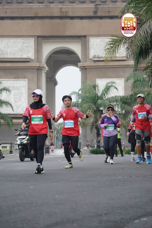 Race photo from Kediri Half Marathon 2025