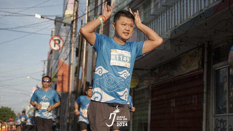 Race photo from Jabar Run 10K 2024