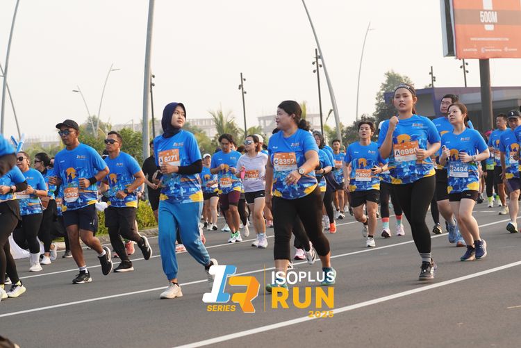 Race photo from ISOPLUS RUN 2025 - JAKARTA