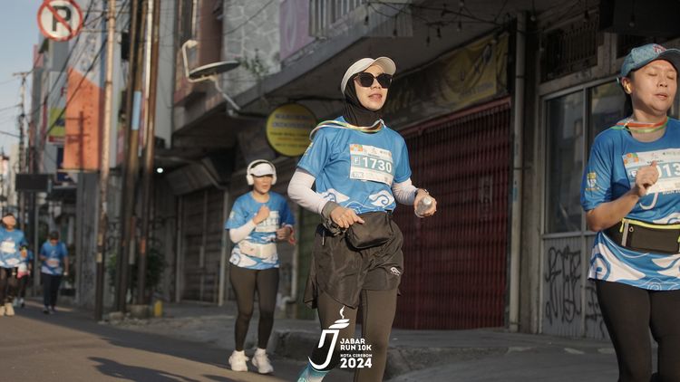 Race photo from Jabar Run 10K 2024