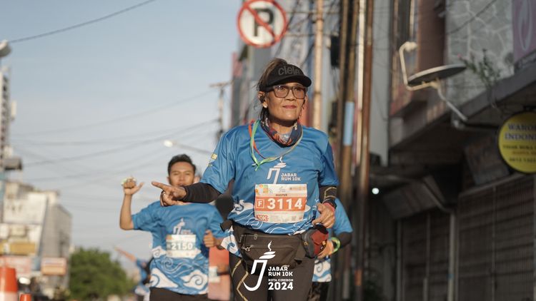 Race photo from Jabar Run 10K 2024