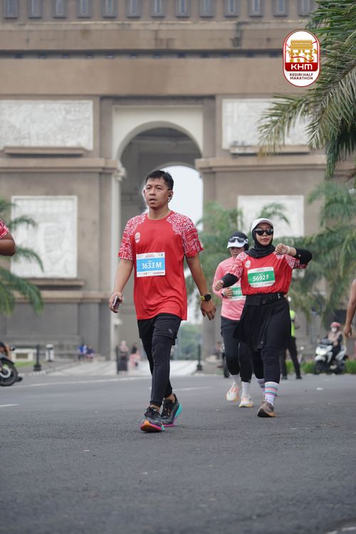 Race photo from Kediri Half Marathon 2025