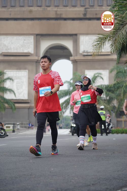 Race photo from Kediri Half Marathon 2025